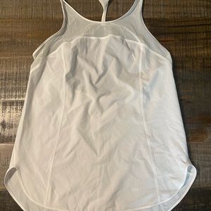Lululemon white tank